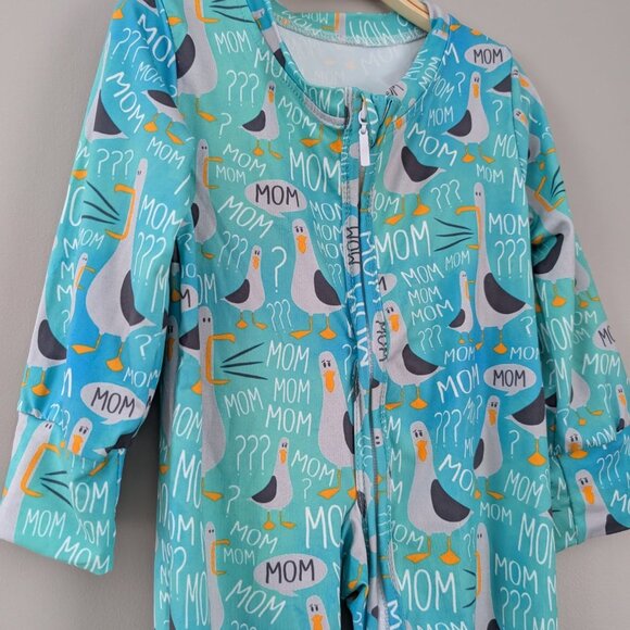 Co-op Disney Pixar Finding Nemo PJ zip onesie 2T EUC - Picture 2 of 3